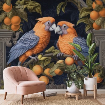Picture of Parrots and Oranges