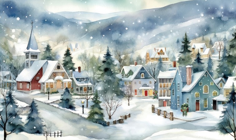 Bild på Wintervillage