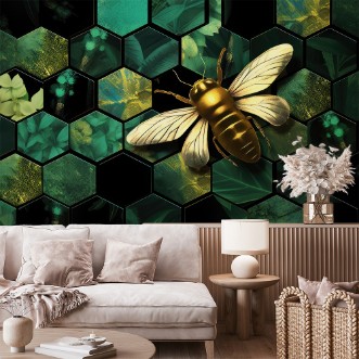 Afbeeldingen van Bees on Tiles