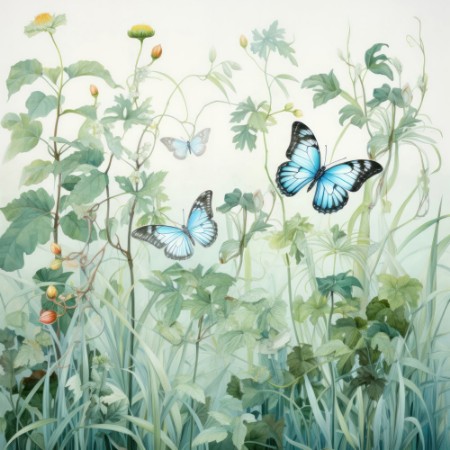 Butterfly Paradise photowallpaper Wallpassion