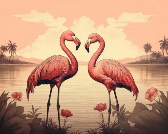 Image de Flamingo Love