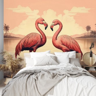 Afbeeldingen van Flamingo Love