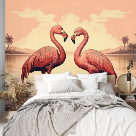 Picture of Flamingo Love