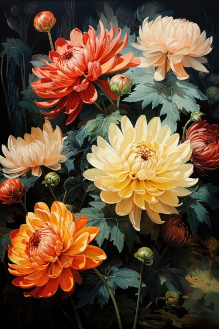 Afbeeldingen van Chrysanthemum