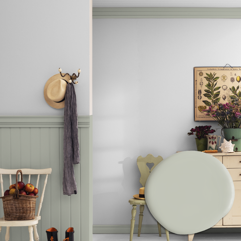 Picture of Carpentry paint - Colour W175 Kvällsdimma by Monica Karlstein