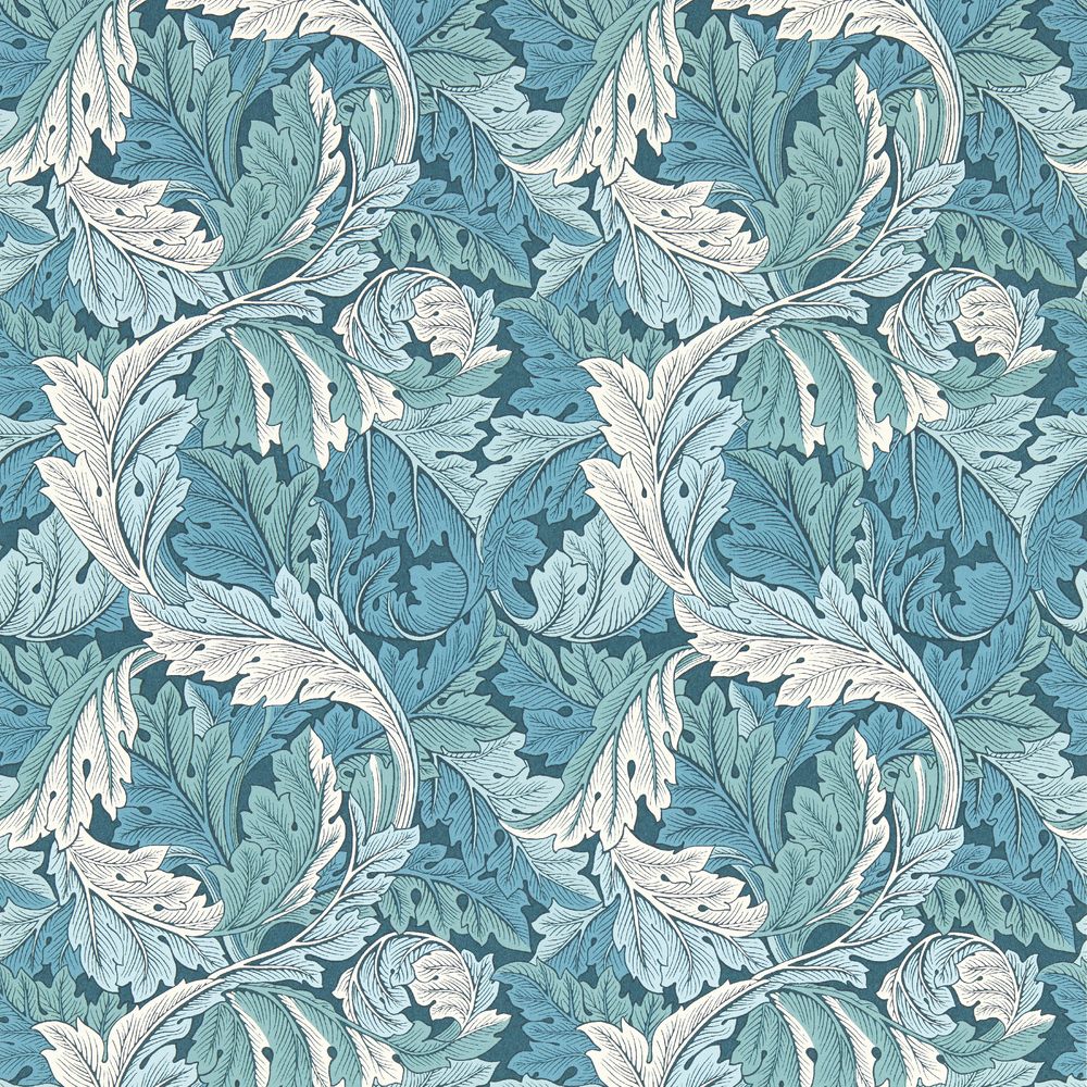 Afbeeldingen van ACANTHUS TEAL - W0175/04