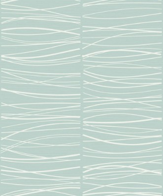 Picture of Aqau Wavy Lines - SK30092