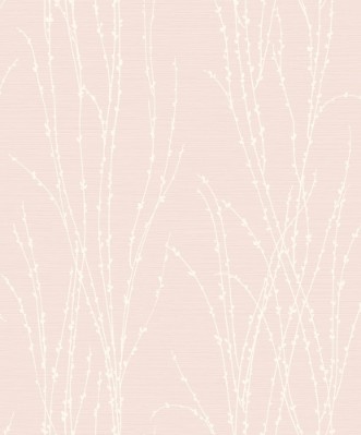 Afbeeldingen van Pink Botanical Ferns - SK30022