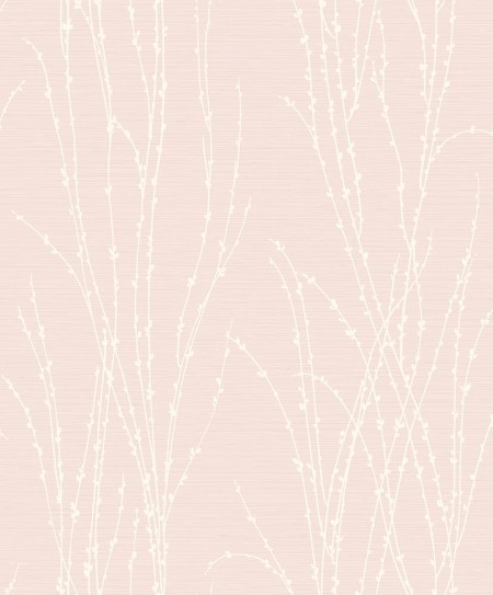 Afbeeldingen van Pink Botanical Ferns - SK30022