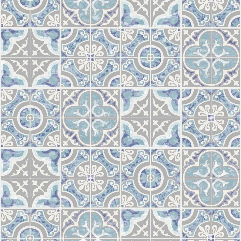 Bild på Blue Mozaic Tiles - SK10010