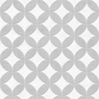 Afbeeldingen van Grey Geometric Circles - SK10040