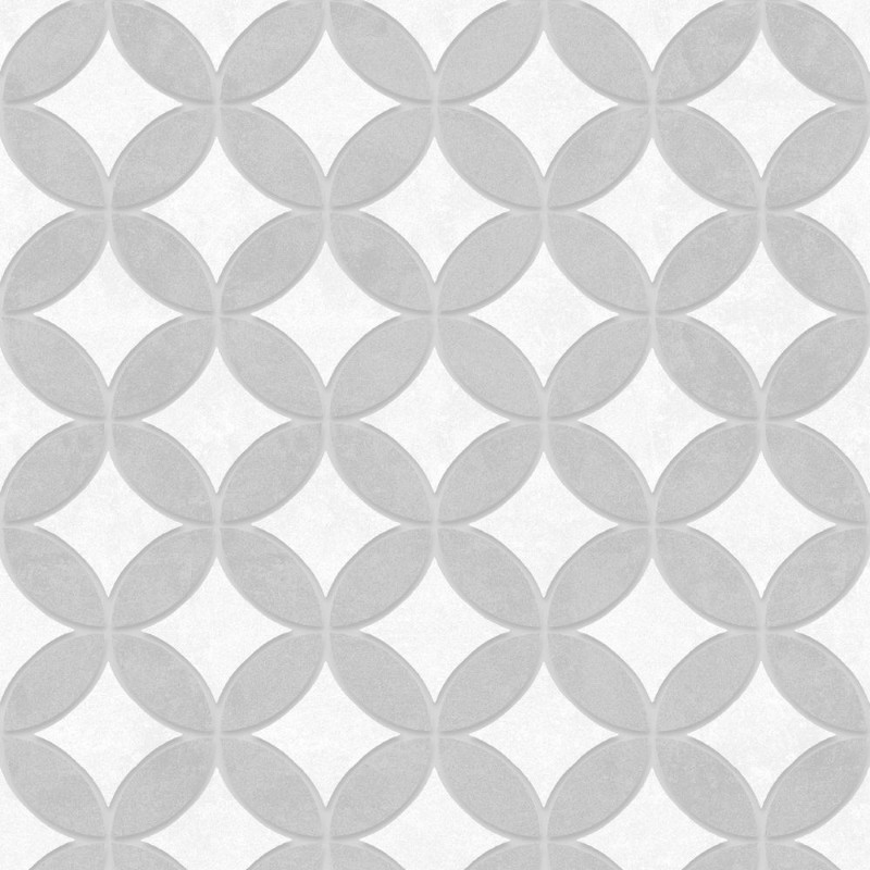 Bild på Grey Geometric Circles - SK10040