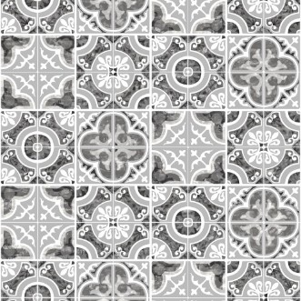 Afbeeldingen van Grey Mozaic Tiles - SK10011