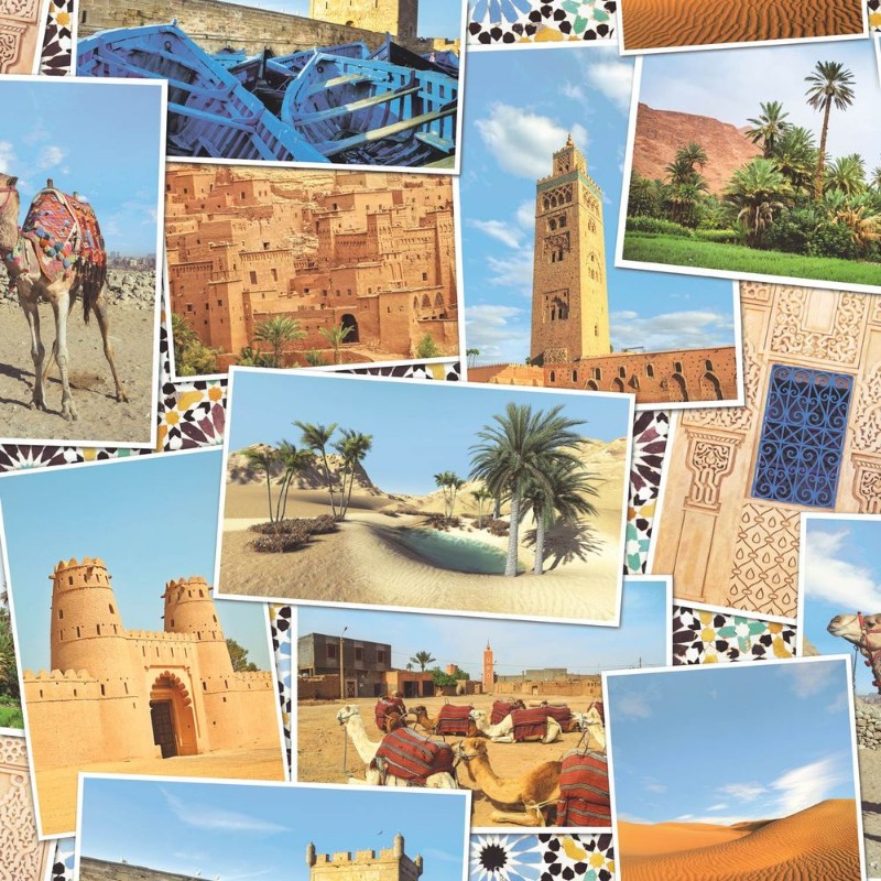 Afbeeldingen van Multicolour Arabian Postcards - SK10001