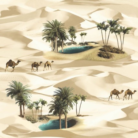 Afbeeldingen van Multicolour Desert Oasis - SK10018