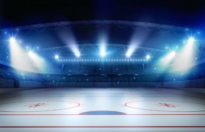 Ice Hockey Stadium photowallpaper Scandiwall