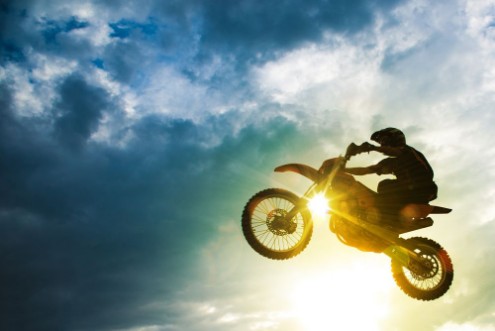 Picture of Motocross Bike Jump