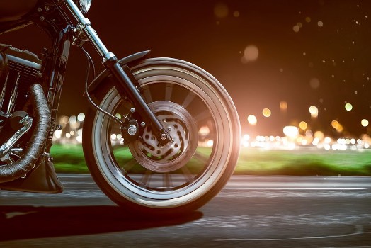 Picture of Motorcycle Late Night Drive