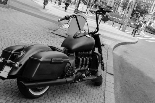 Picture of Old Timer Motorcycle