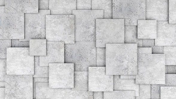 Image de Concrete 3D Cube Wall