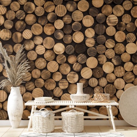 Image de Round Wood Mosaic