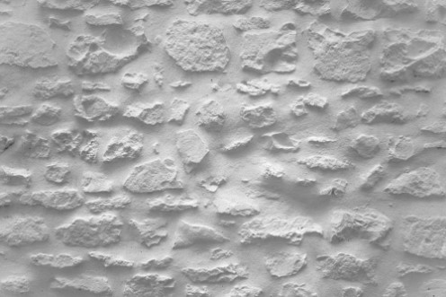 Picture of White Stone Wall