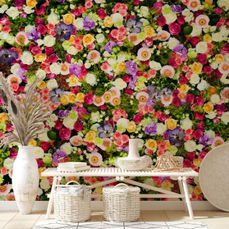 Image de Background of Varied Flowers