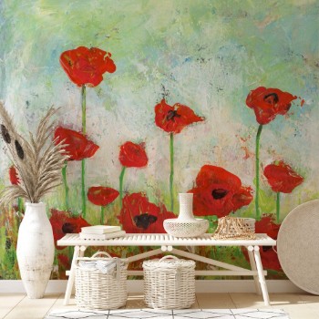 Bild på Acrylic Poppies