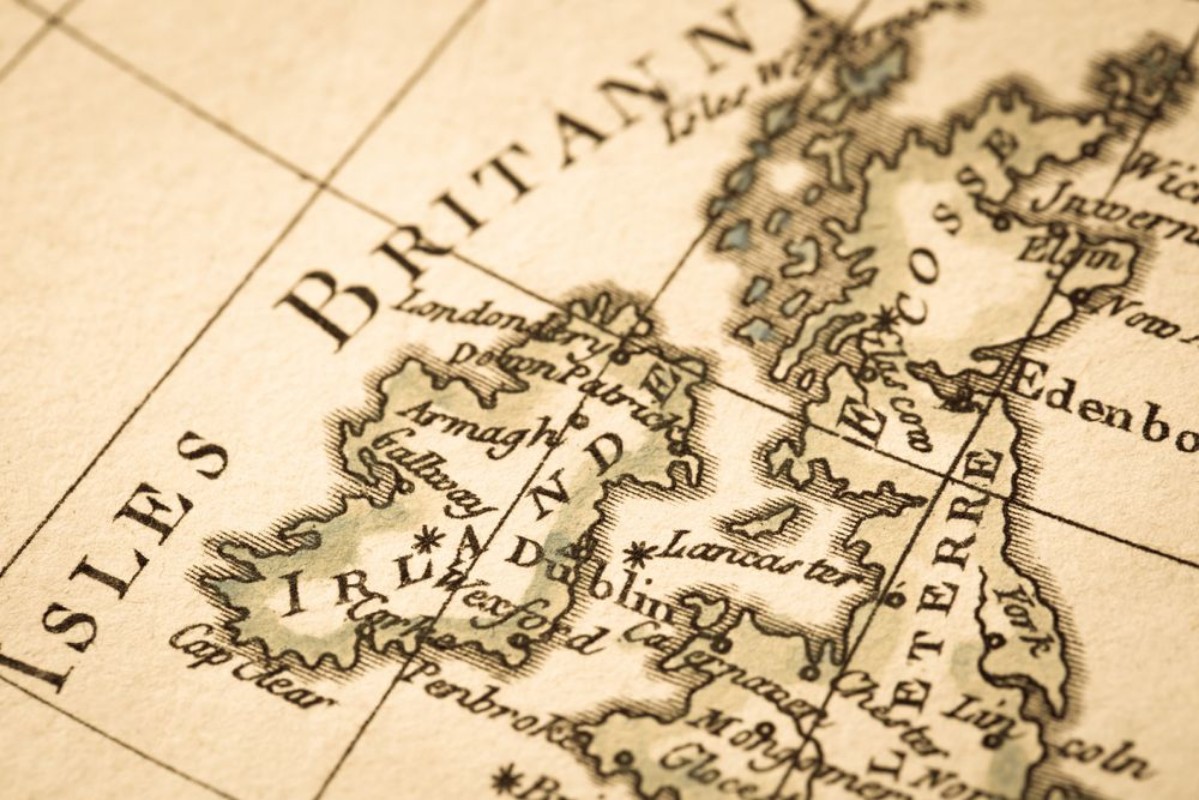 Image de Antique map of England