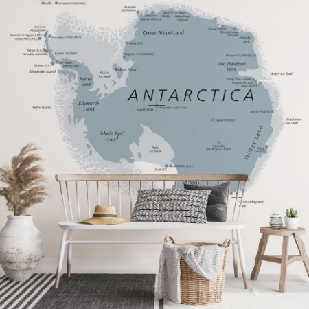 Bild på Antarctica Map