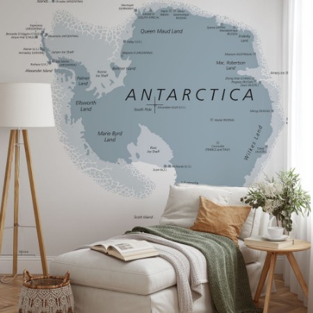 Picture of Antarctica Map