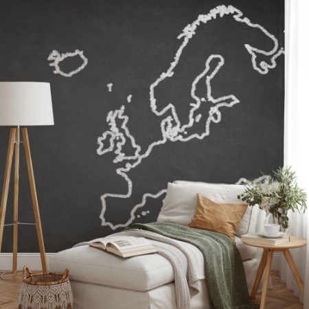 Picture of Chalkboard Map