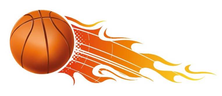 Bild på Fiery Basketball