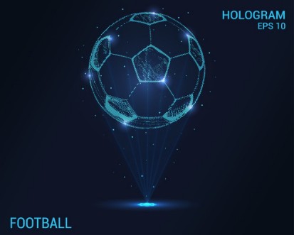 Bild på Football Hologram