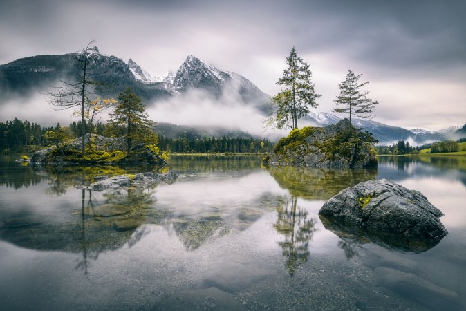 Picture of Rainy Morning at Hintersee