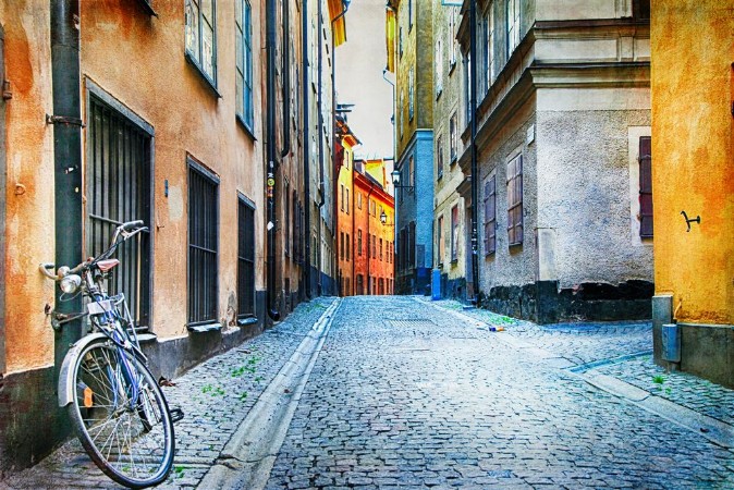 Bild på Narrow Streets of Stockholm