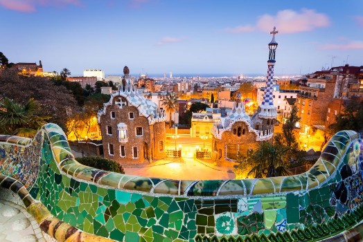 Picture of Park Guell in Barcelona