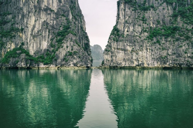 Picture of Limestone Mountain at Ha long Bay