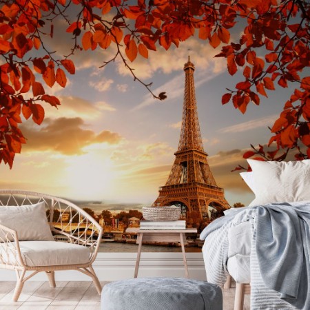Picture of The Eiffel Tower in Autumn