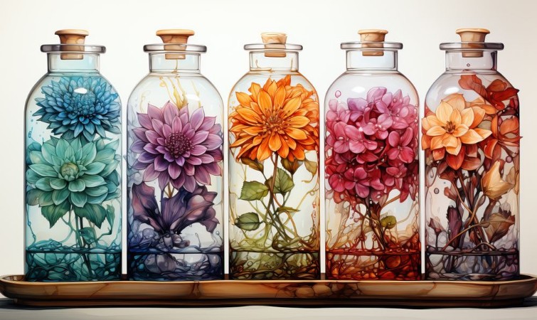 Picture of Bottled Bouquets