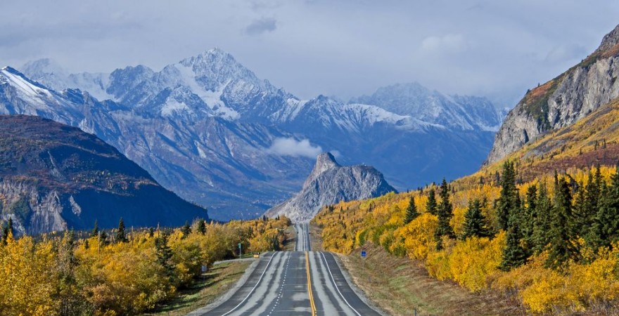 Bild på Glenn Highway in Alaska