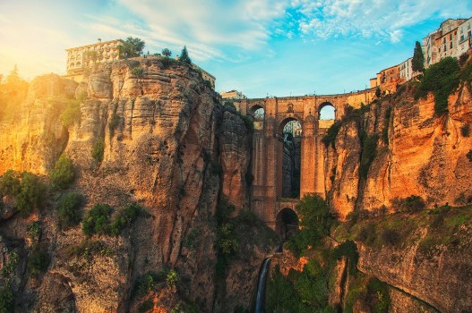 Picture of New Bridge in Ronda, Andalusia