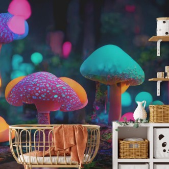 Afbeeldingen van Neon Mushroom
