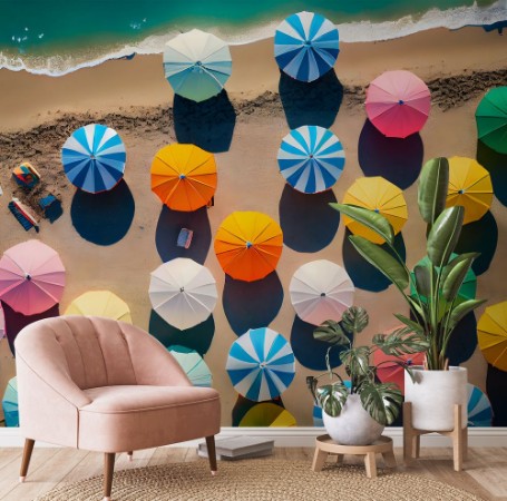 Afbeeldingen van Beach Umbrellas