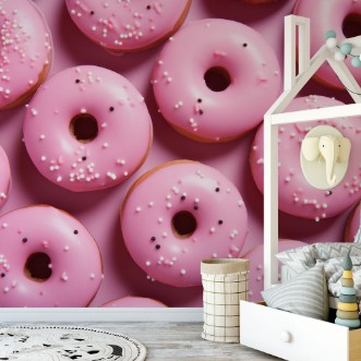 Bild på Pink donuts