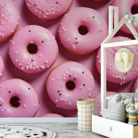 Afbeeldingen van Pink donuts