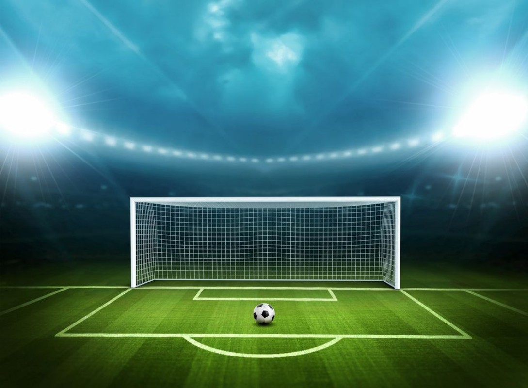 Image de Stadium with soccer ball