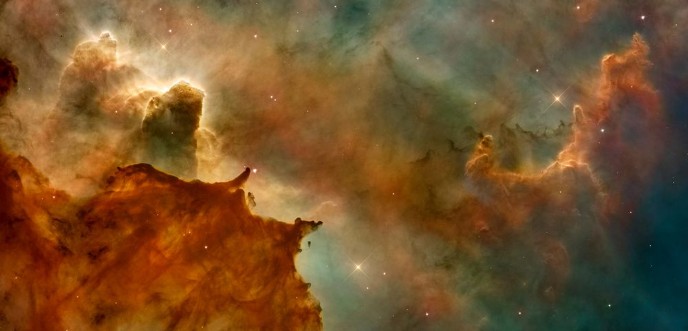 Bild på Beautiful Nebula in Cosmos Far Away
