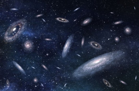 Bild på Multiple Galaxies