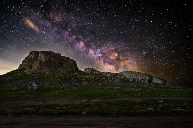 Bild på Lone Rock Milky Way